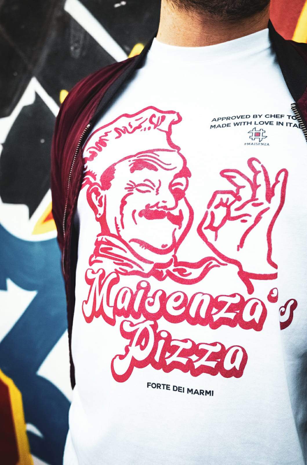 T-shirt Maisenza&#39;s Pizza F0819888-0702 Al 70 Outlet