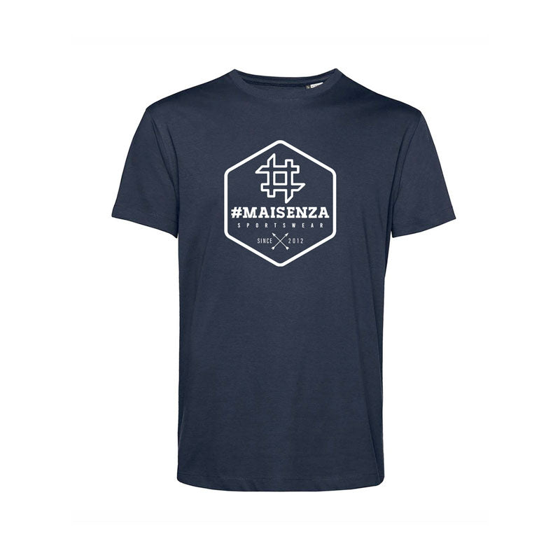 (image for) Shop Online T-shirt organica Box Logo Navy - Uomo F0819888-0687 Acquisto