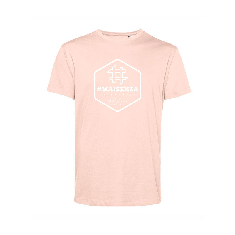 (image for) T-shirt organica Box Logo Soft Pink - Uomo F0819888-0690 Outlet En Ligne