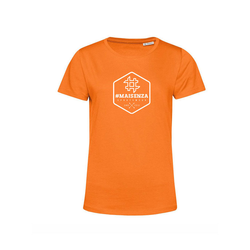 (image for) Prezzi Outlet T-shirt organica Donna Box Logo - Orange F0819888-0916